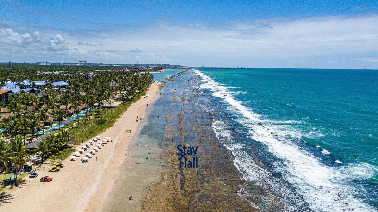 Bangalo 4Qts-Beira-Mar Com Cozinheira-Sh034 Villa Pôrto das Galinhas Buitenkant foto